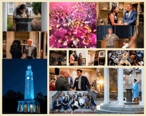 Photo collage of scenes of Asian American life at UNC Chapel Hill